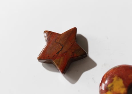 【カフェで一息】ムーカイトジャスパー 星と月