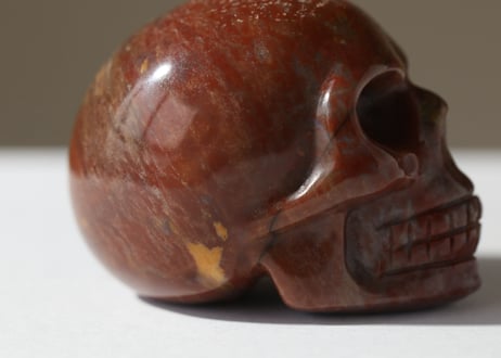 エドワード淺井さんによる技入り❣️【大開運】オーシャンジャスパー スカル ※イベントクーポン使用不可