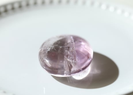 【意識の高揚】ハイクオリティ 虹入り アメジスト 握り石