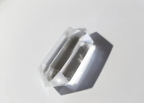 【光さす】クリアクォーツ ダブルターミネーテッド