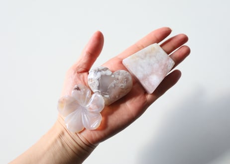 【悟りのシッディ入り】春が来るチェリーブロッサムアゲートセット