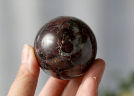 レア♡オレンジセリサイト♡スターローズクォーツスフィア♡No.2287 レア♡オレンジセリサイト♡スターローズクォーツスフィア♡No.2287