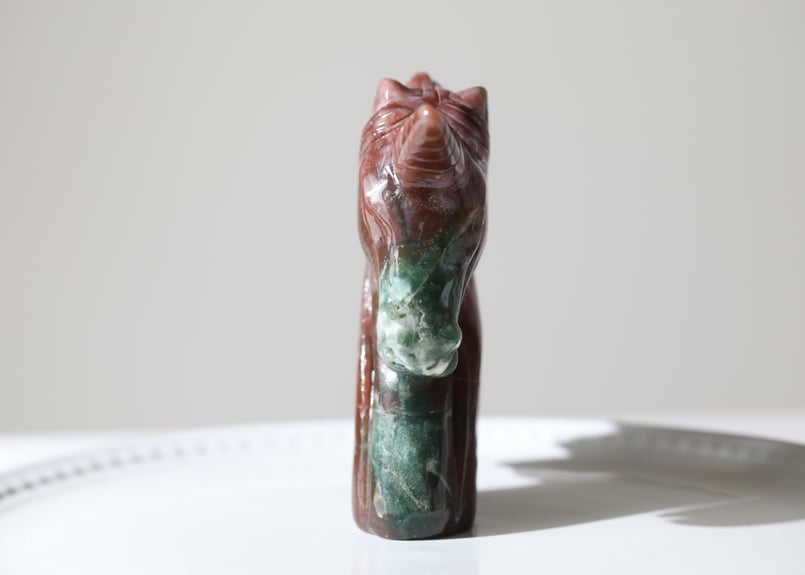 ラストレア高品質ユニコーンジャスパースフィアオーシャンジャスパー好きに