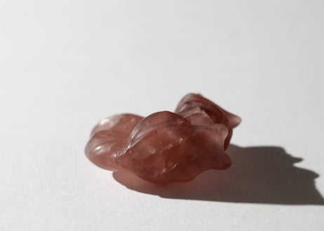 【美意識の妖精】ストロベリークォーツ きつね