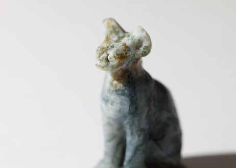 【豊穣の神宿る】モスアゲート ちいさなねこ