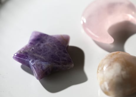 月と星とハートのほのぼのセット グリッド巾着付き