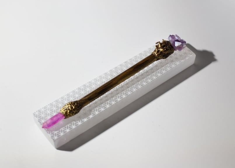 くまごろう様【2497】プレート セレナイト小 くまごろう様【2497】プレート セレナイト小