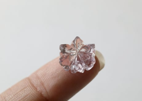 【愛を伝えたい】アメトリンとアメジストの花（3個セット）