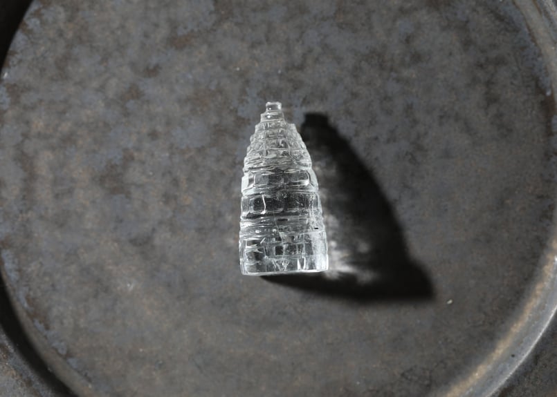 ネパール ヒマラヤ水晶製 シュリヤントラ 243g 収納箱付き No,2 ネパール ヒマラヤ水晶製 シュリヤントラ 243g 収納箱付き No，2