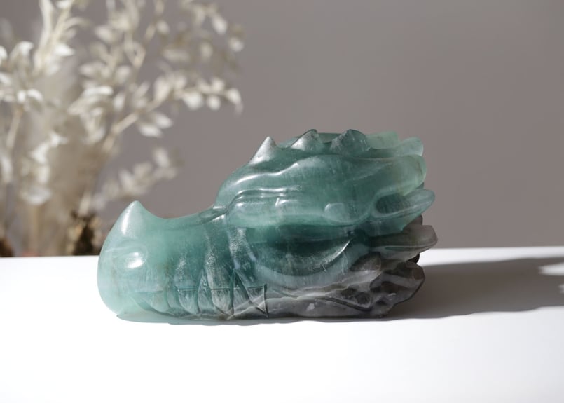 大自然】フローライト ドラゴン | Y.S.Y24