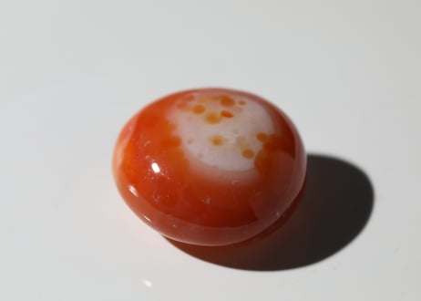 〈カルマ解放シッティ入り〉【生命への喜び】カーネリアン タンブル