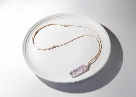 ラベンダーアメジスト こどもまもり long（ベージュ紐）※クーポン使用不可