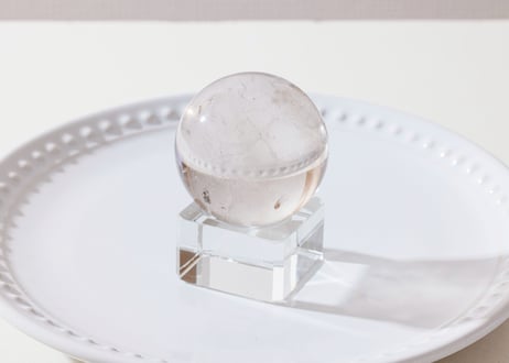 【大地の叫び】ガネッシュヒマール産 水晶 スフィア
