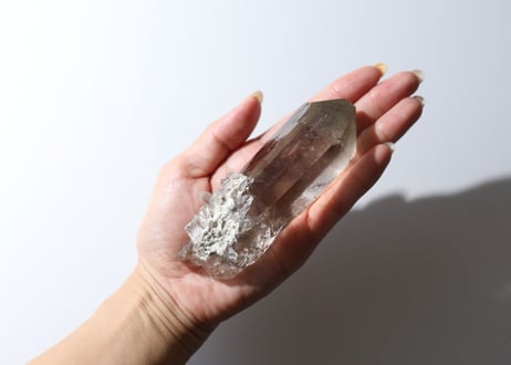技封入❣️【宇宙意識と接続する】  モンブラン産　虹入りスモーキークォーツ【山の記憶】　※イベントクーポン使用不可