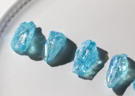 【海のさざめき】アクアオーラクォーツ（6個セット）
