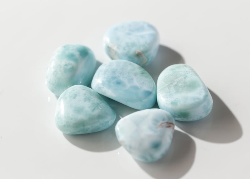 ★限定再入荷★高品質♢お買い得【カリブ海の宝石♢ラリマータンブル連】❤️ ☆限定再入荷☆高品質♢お買い得【カリブ海の宝石♢ラリマータンブル連