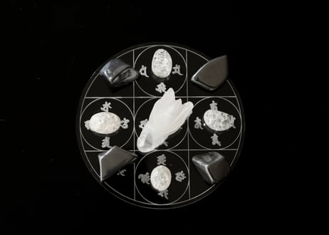 【仏様大集合】梵字 グリッドプレート（10cm）