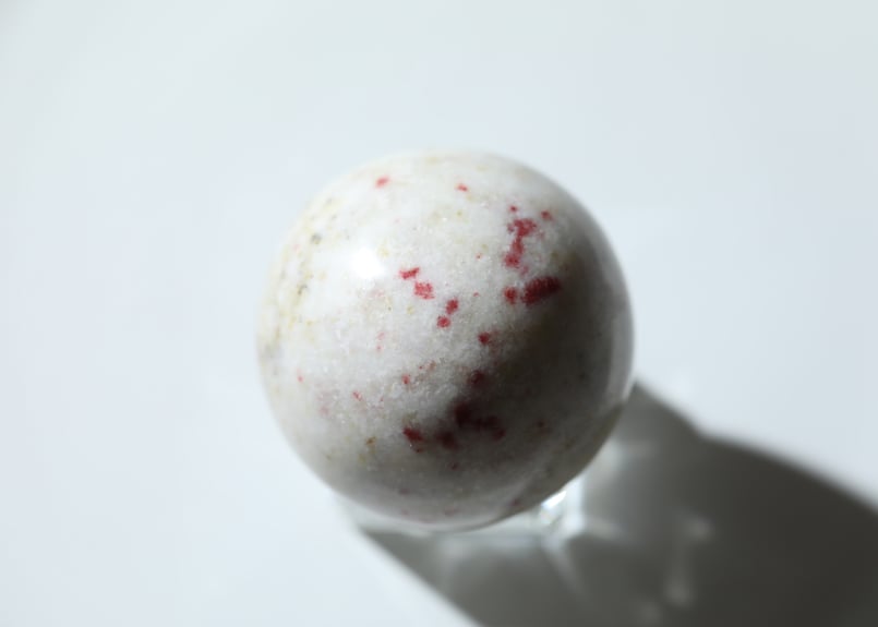 あなたを光らせる魔法】シナバーインクォーツ スフィア | Y.S.Y24