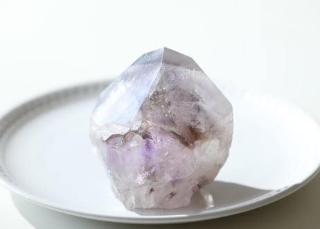 【悠久の時と共に】虹入り トリコロール水晶 スーパーファントム