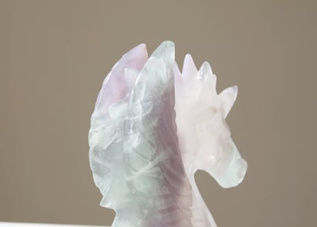 【6周年ユニコーン祭り🦄】【悟りのシッディ入り】透明な魔法使いのフローライト ユニサス