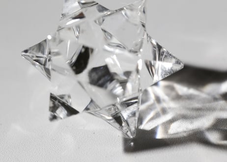 ガネッシュヒマール産水晶 アステロイド ラクタの箱付き　【ascension】