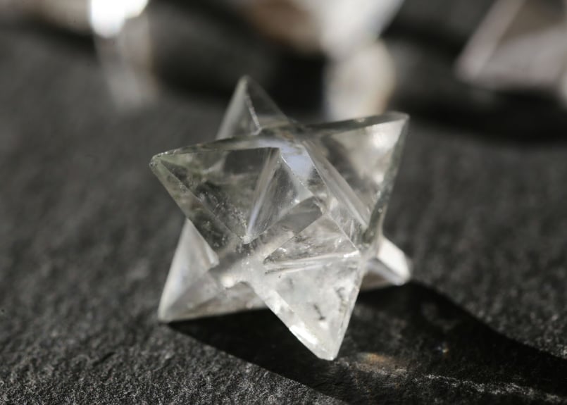 魔術道具】マニカラン水晶 幾何学7個セット 木箱入り | Y.S.Y24