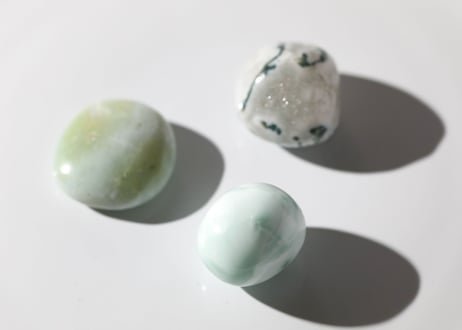 【神と接点をもつ】心を癒す緑のタンブル セット A