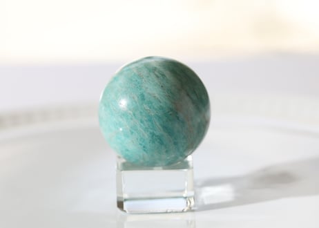 【カルマ解放のシッティ入り】アマゾナイト スフィア