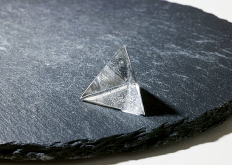 技封入❣️【自分の中の魔法を強くする】ガネッシュヒマール産水晶 幾何学セット ラクタの箱付き ※イベントクーポン使用不可