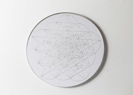 スター ミラーグリッドプレート(10cm)
