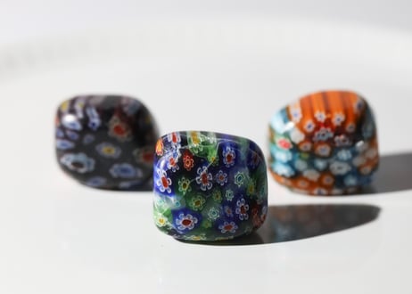 【マインドの拘束からの解放シッディ入り】ムラーノガラス（3個セット）