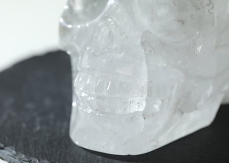 大技封入❣️【空海】虹入り クローライト イン クォーツ ビッグスカル ※イベントクーポン使用不可