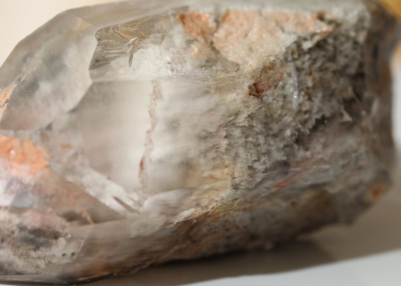 春の便り】ホワイトガーデンクォーツ 原石ポイント | Y.S.Y24