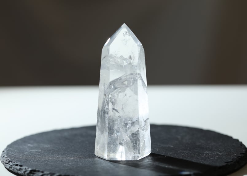 cleansing】トカンティンス産 虹入りクリアクォーツ ポイント | Y.S.Y24