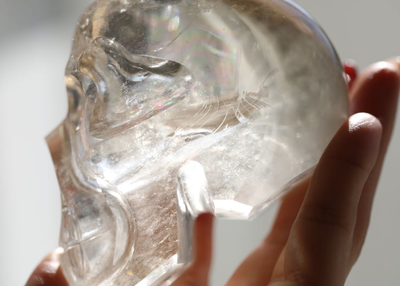 天然石】 ハイクオリティナチュラルシトリンスカル 軽やかに