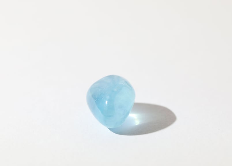 神秘】ハイクオリティ アクアマリン タンブル | Y.S.Y24