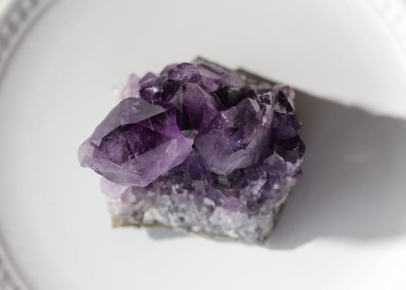 ブラジルリオ・グランデ・ド・スール産アメジストドゥルージー セクター・アメジスト アメジスト・シード ブラジル・リオ