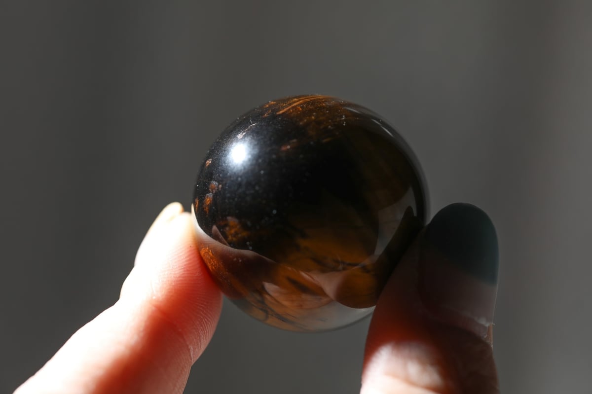 金を呼び込む】タイガーアイ スフィア | Y.S.Y24