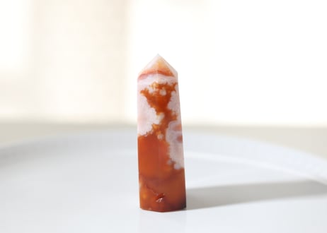 【妖精たちのリチュアル】カーネリアン＆チェリーブロッサムアゲート ポイント