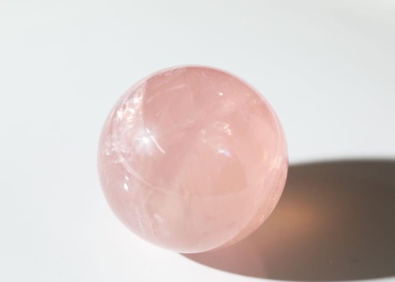 ローズスター】ハイクオリティ スターローズクォーツ スフィア | Y.S.Y24