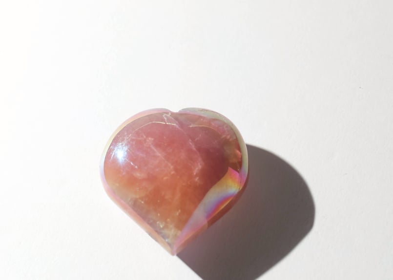 悟りのシッディ入り】ハイクオリティ エンジェルオーラローズクォーツ