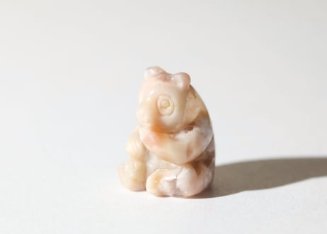 【あなたのための癒やし】チェリーブロッサムアゲート パンダ
