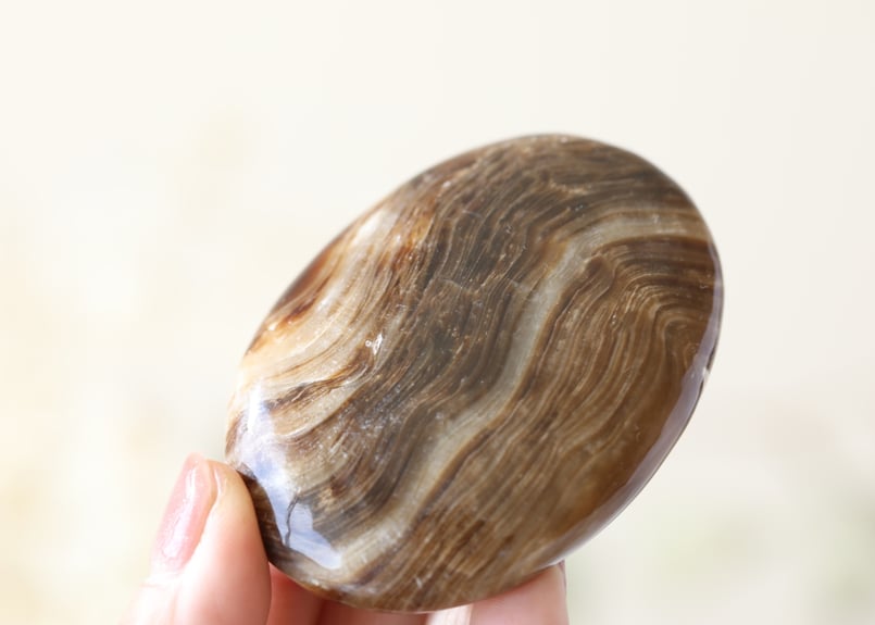 チョコレートカルサイト 原石 天然石 高品質 ゴールドチョコ