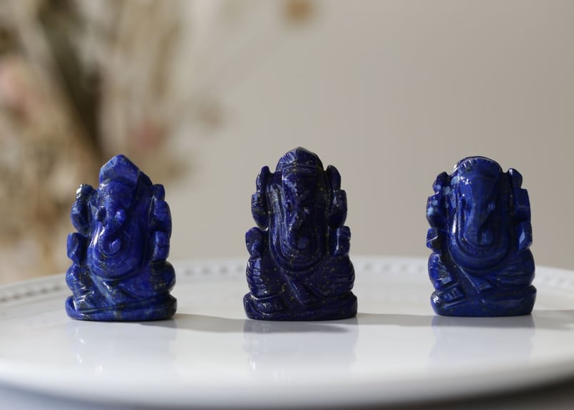 ガネーシャ　ラピスラズリ② 豊かさの神】ラピスラズリ ガネーシャ | Y.S.Y24
