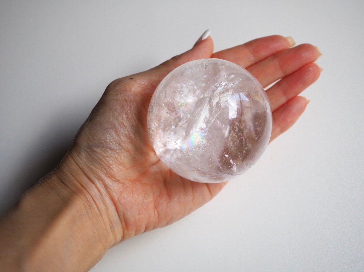 ブラジル産 虹入り ハイグレード クリアクォーツ 水晶 アステロイド スタンド付 ブラジル産 虹入り ハイグレード クリアクォーツ 水晶 ア