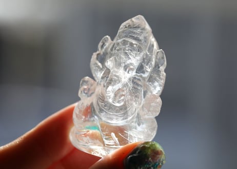 ヒマラヤ水晶 ガネーシャ