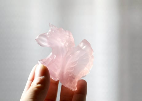 【6周年ユニコーン祭り🦄】【悟りのシッディ入り】愛が溶け合うハイクオリティ ローズクォーツ ユニサス
