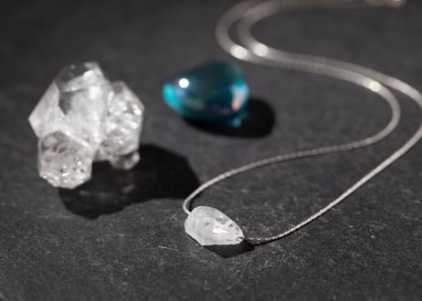 【輝き】ハーキマーダイヤモンドの宝石セットA