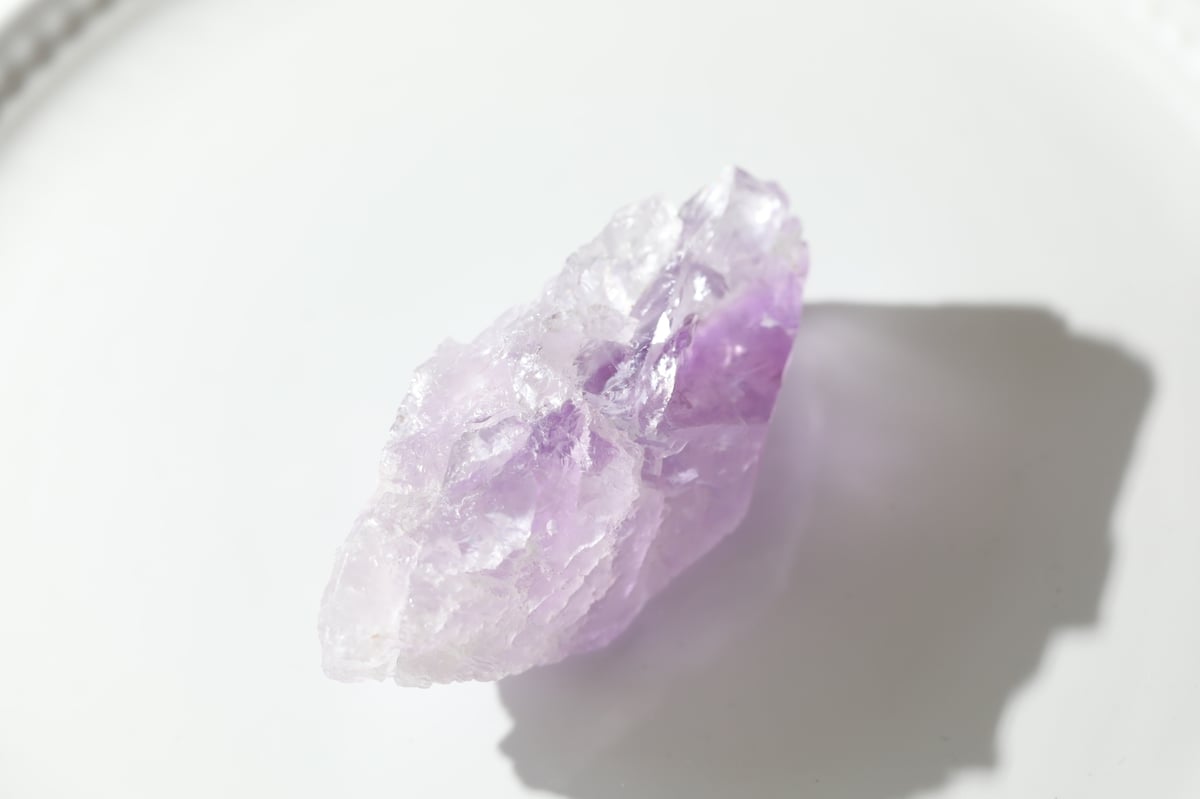 アメジストハート♡虹入りNo.1766 アメジスト（虹入り） | Crystal Light