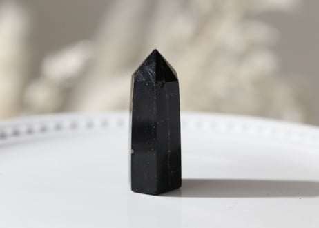 【ポケットにおまもりを】ブラックトルマリン ミニ ポイント